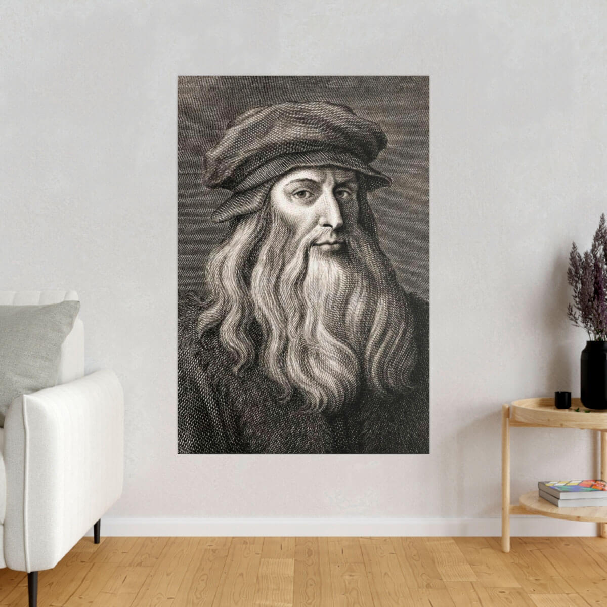 Leonardo da Vinci Inspired Print