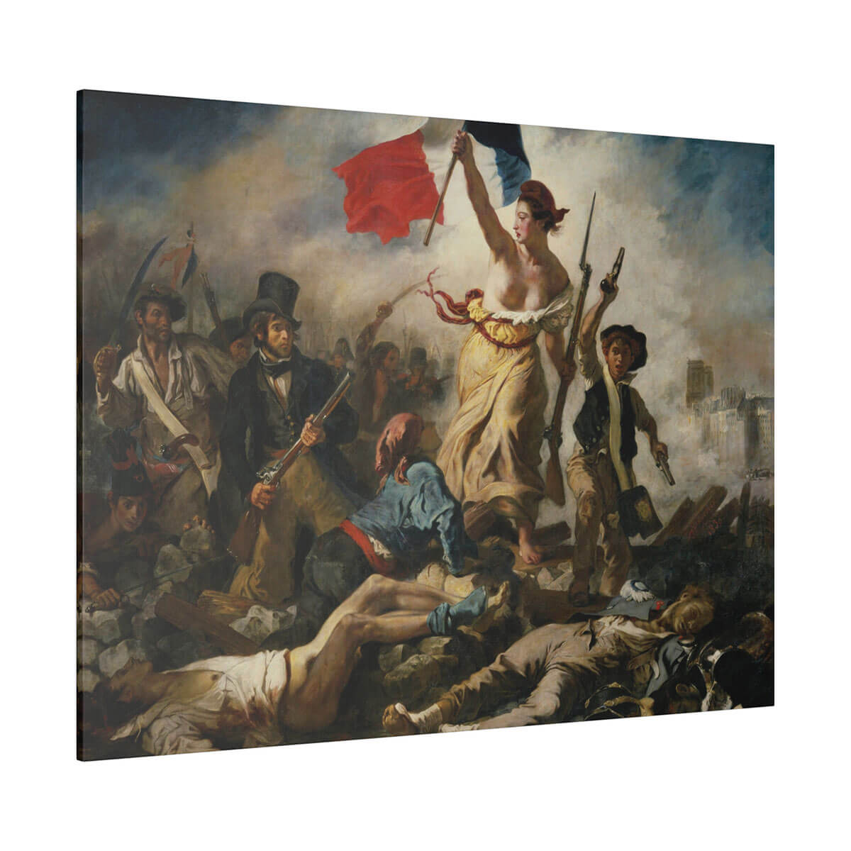 High-quality canvas reproduction