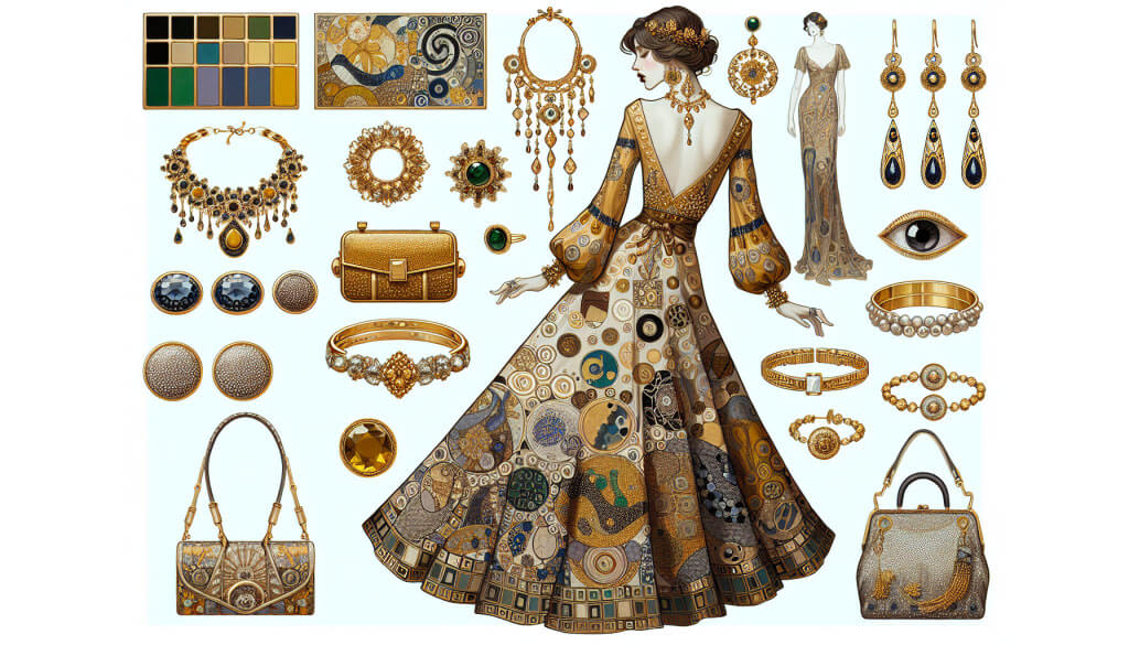 Pairing Accessories with Your Gustav Klimt Dress