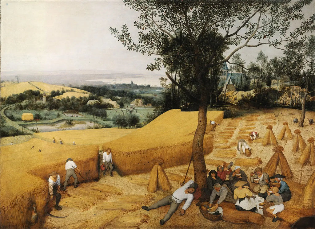 The Harvesters (1565) by Pieter Bruegel the Elder