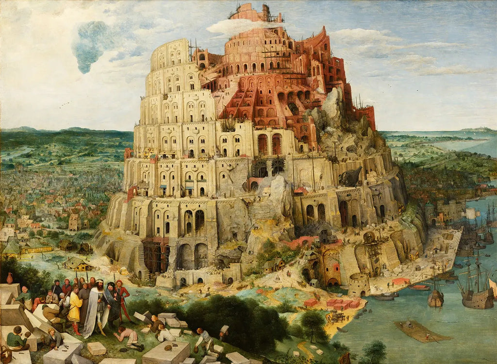 The Tower of Babel (1563) by Pieter Bruegel the Elder