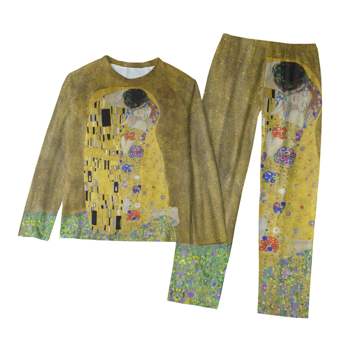Gustav Klimt Men's Pajamas