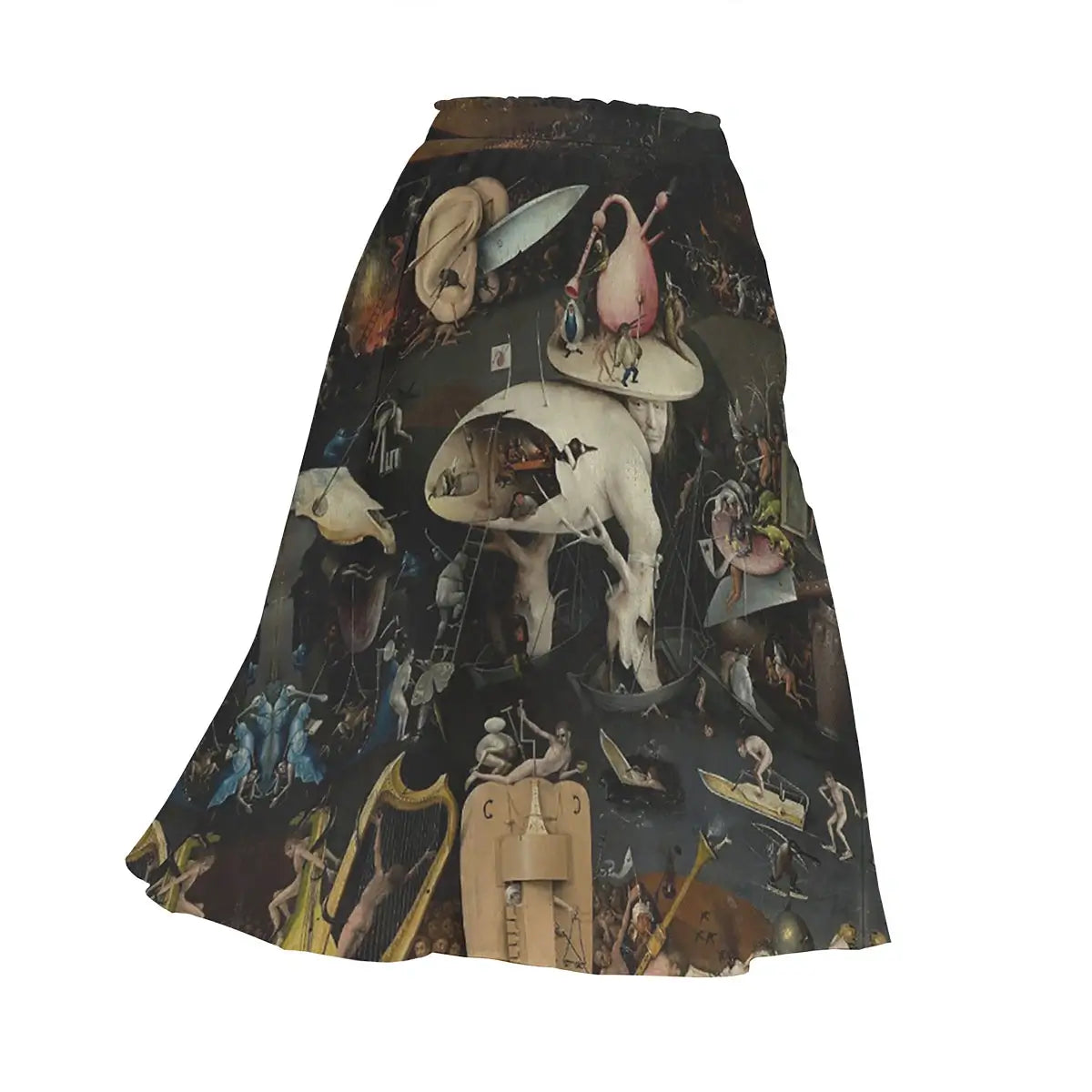 The Garden of Earthly Delights Hell Panel Skirt