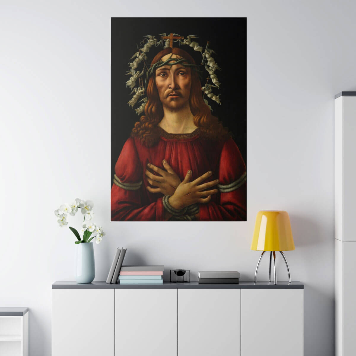Ethereal beauty captured in a canvas print