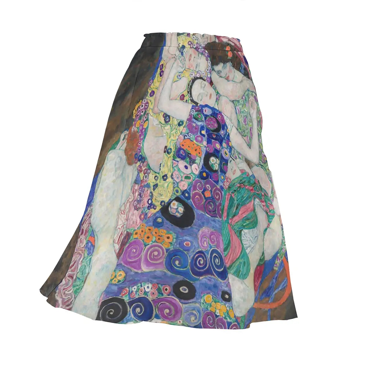 The Virgin by Gustav Klimt Chiffon Skirt