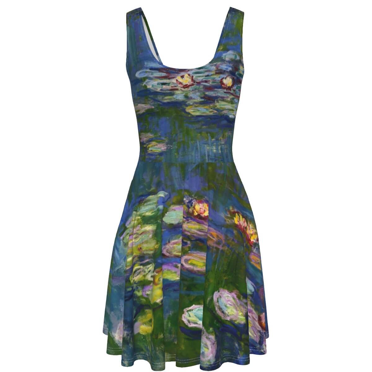 Unique tank vest dress style perfect for casual wear or a day out.