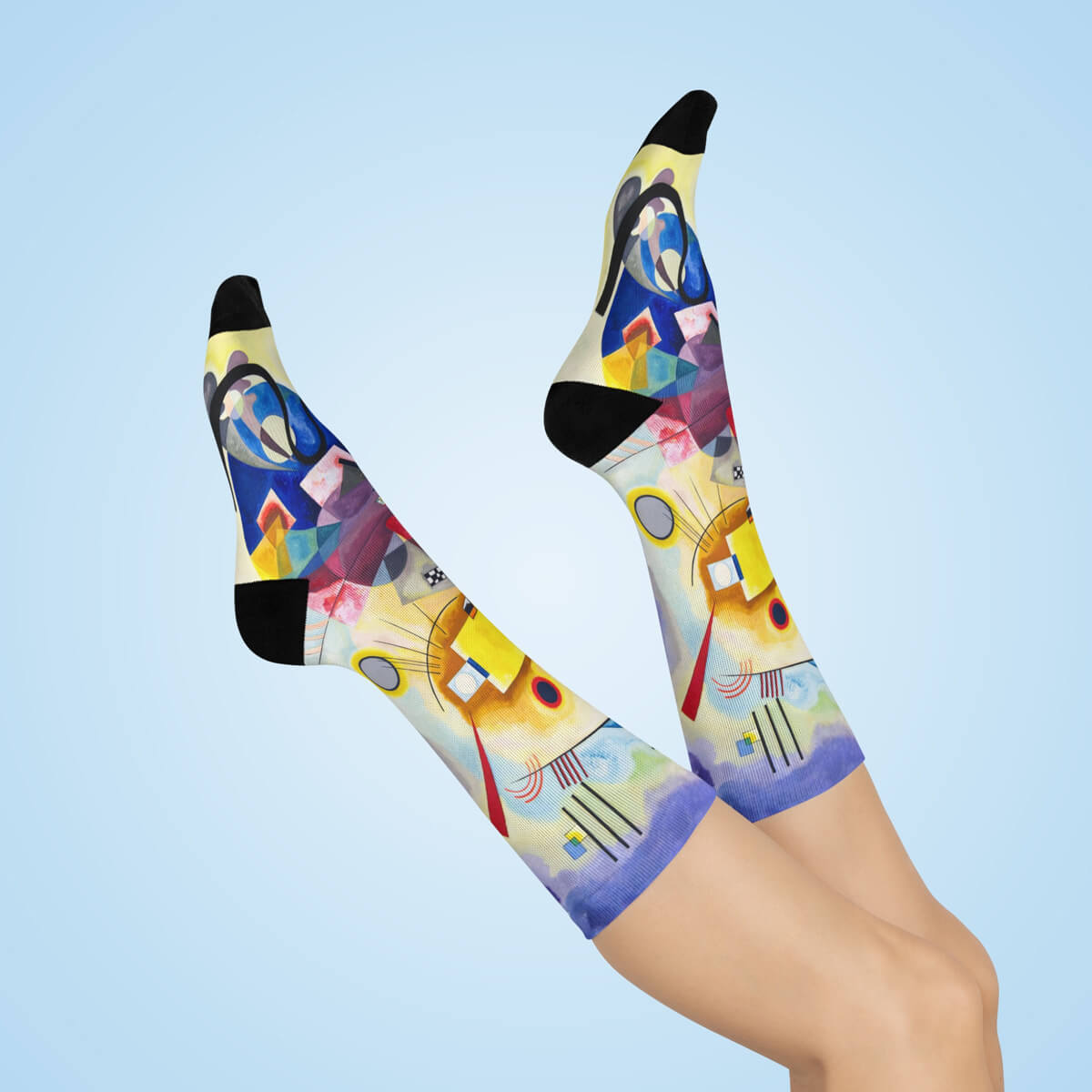 Vibrant Patterned Socks for Art Enthusiasts