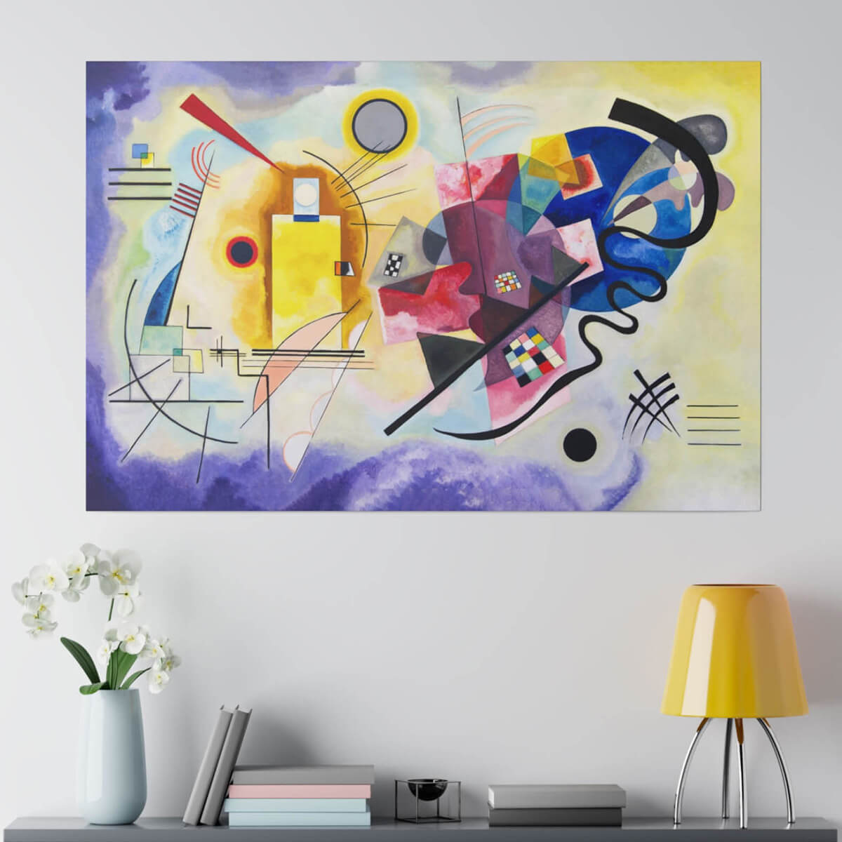 Contemporary Fine Art Print inspired by Wassily Kandinsky