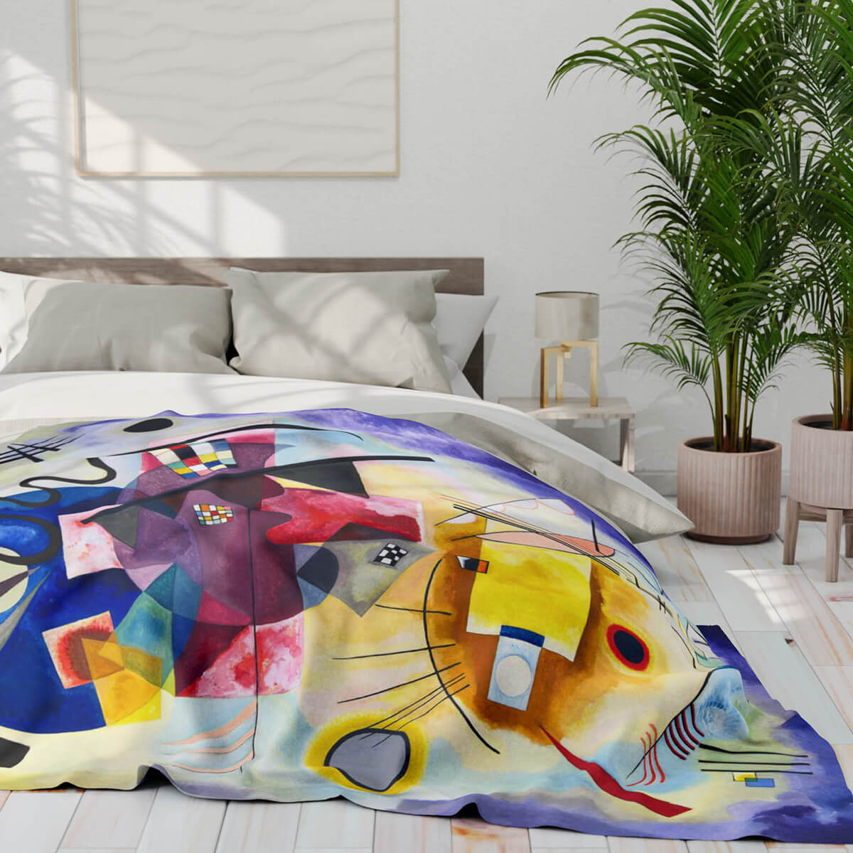 Abstract Art Decor Throw for Home