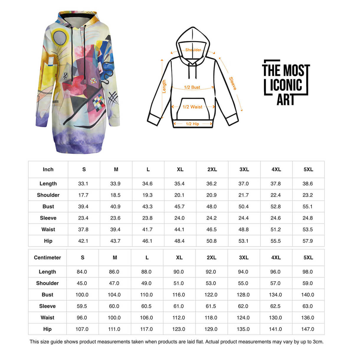 Colorful Graphic Print Hoodie for Women