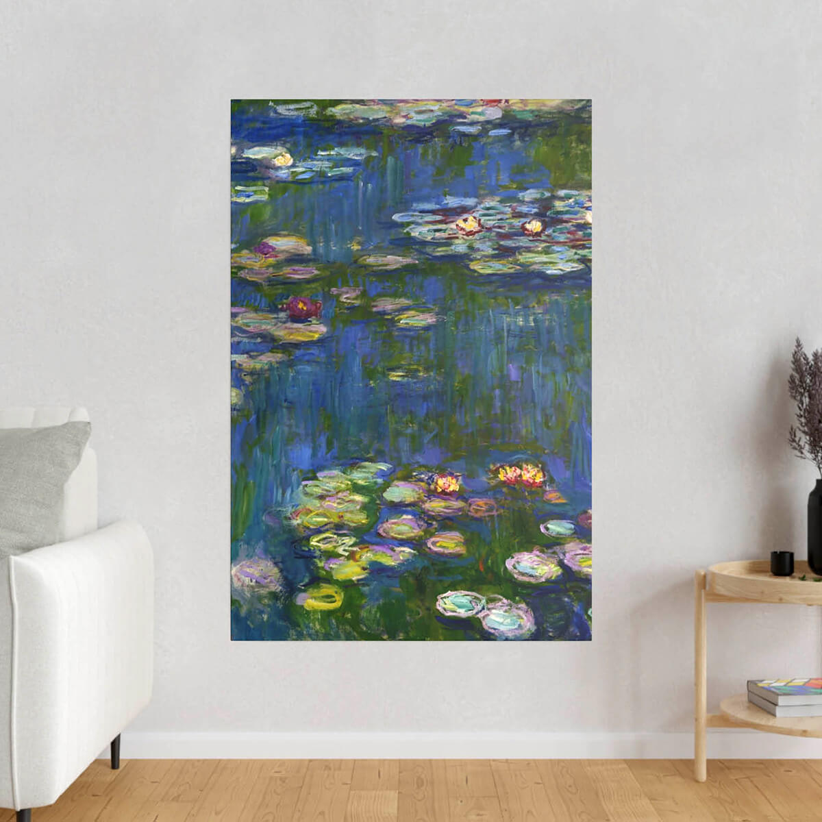 Ethereal art inspired by Claude Monet