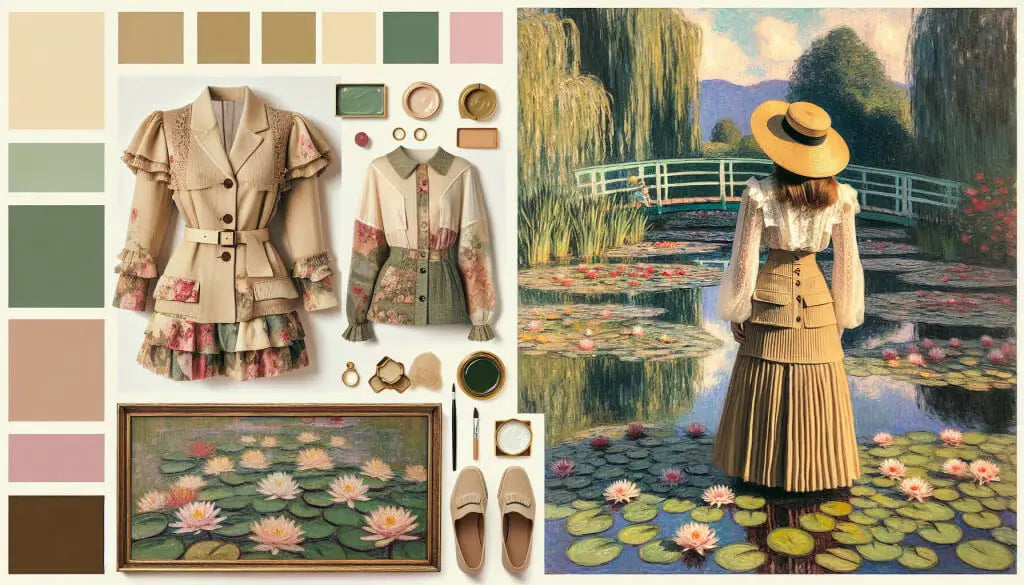 Wear a Masterpiece: Monet Inspired Fashion