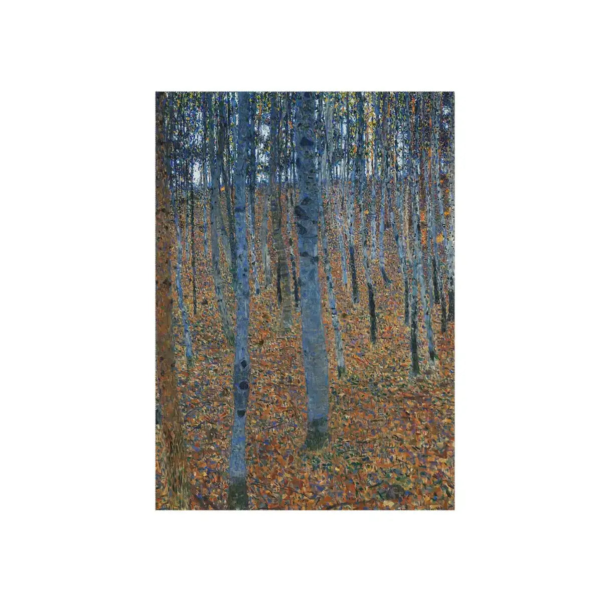 Beech Grove I by Gustav Klimt Floor Mat