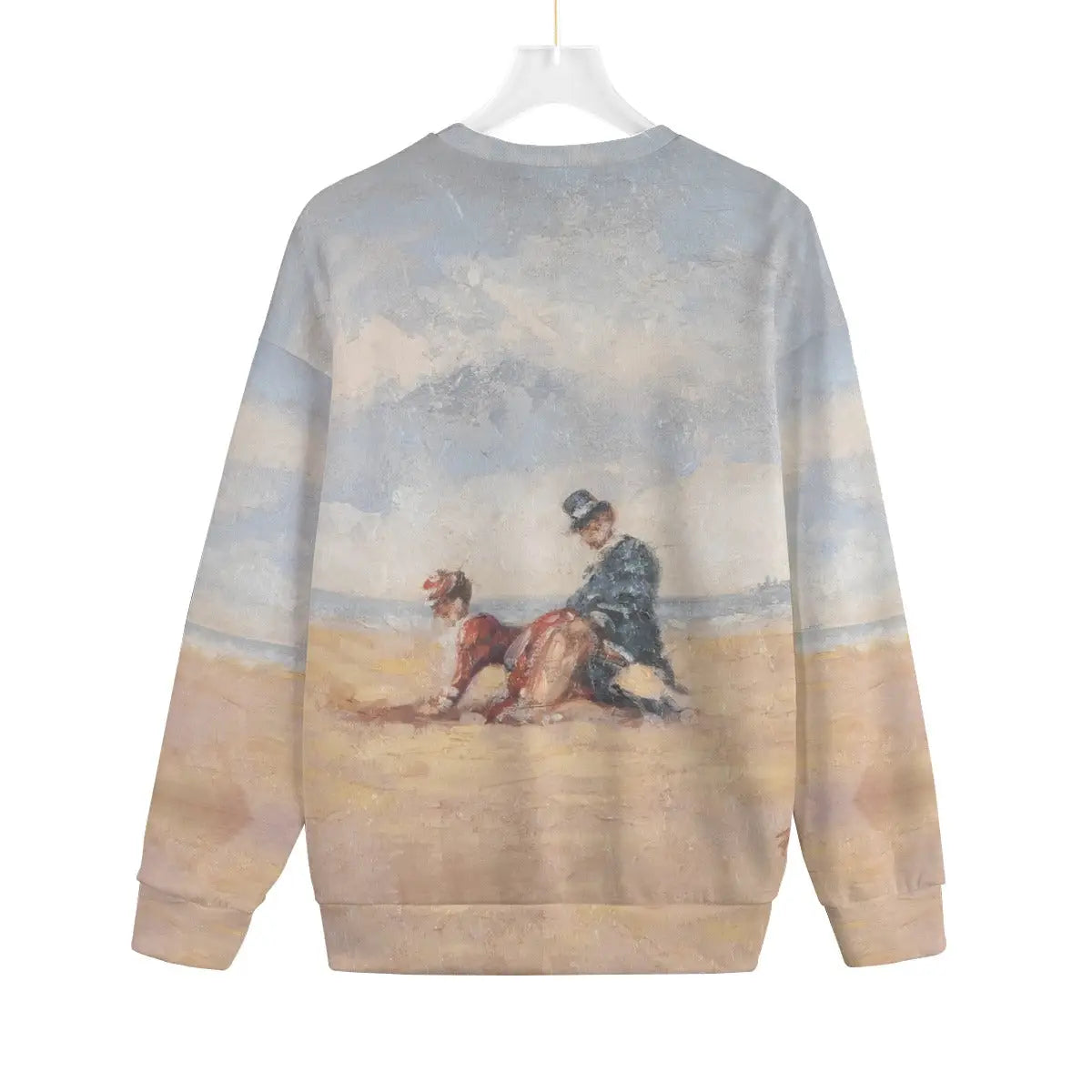 Back view of By the Seaside from Paulette Bardy Sweater artwork print