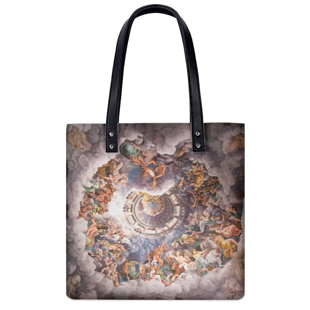 Chamber of Giants shoulder bag by Giulio Romano featuring Renaissance fresco art print