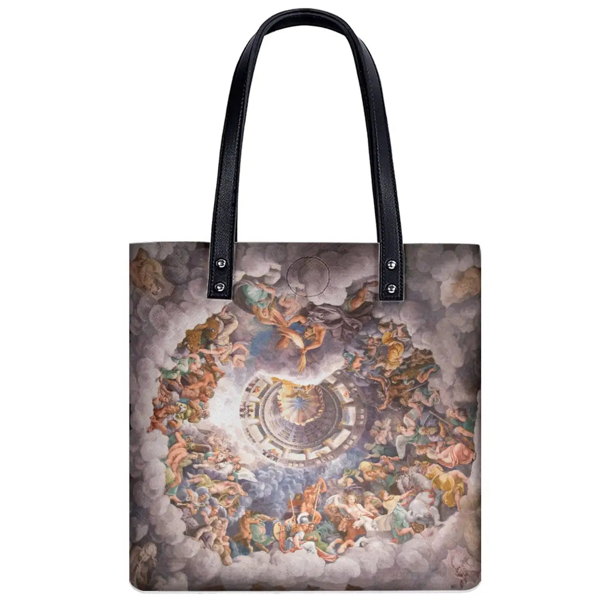 Double-sided Renaissance art print on Chamber of Giants shoulder bag