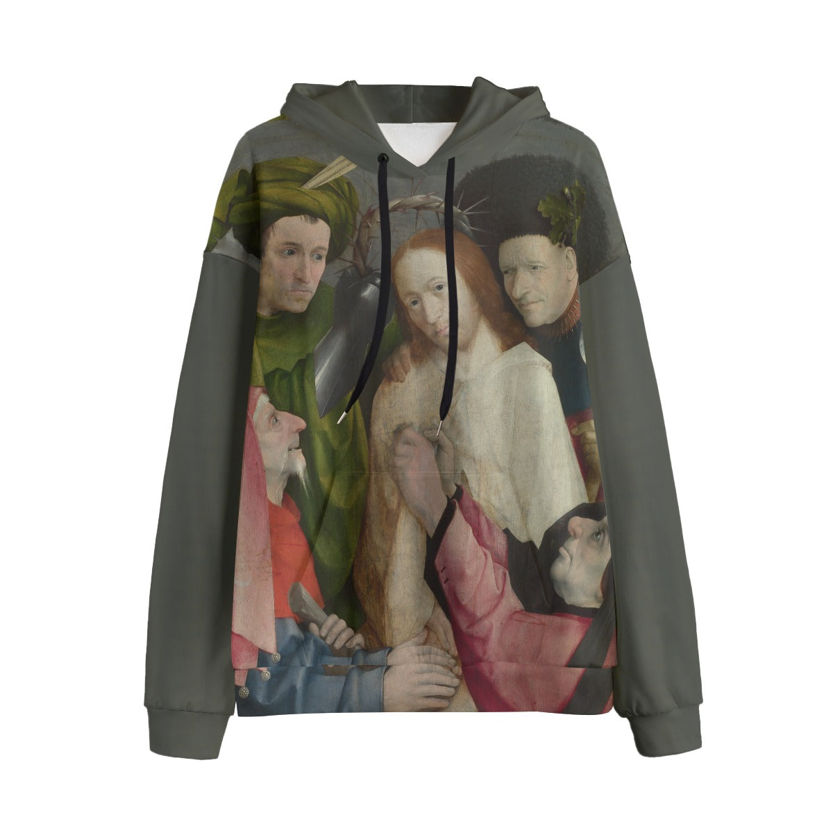 Hieronymus Bosch Christ Crowned with Thorns all-over print hoodie front view