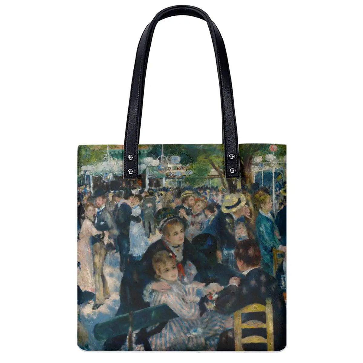 Dance at Le Moulin de la Galette Shoulder Bag featuring Renoir's masterpiece on waterproof fabric