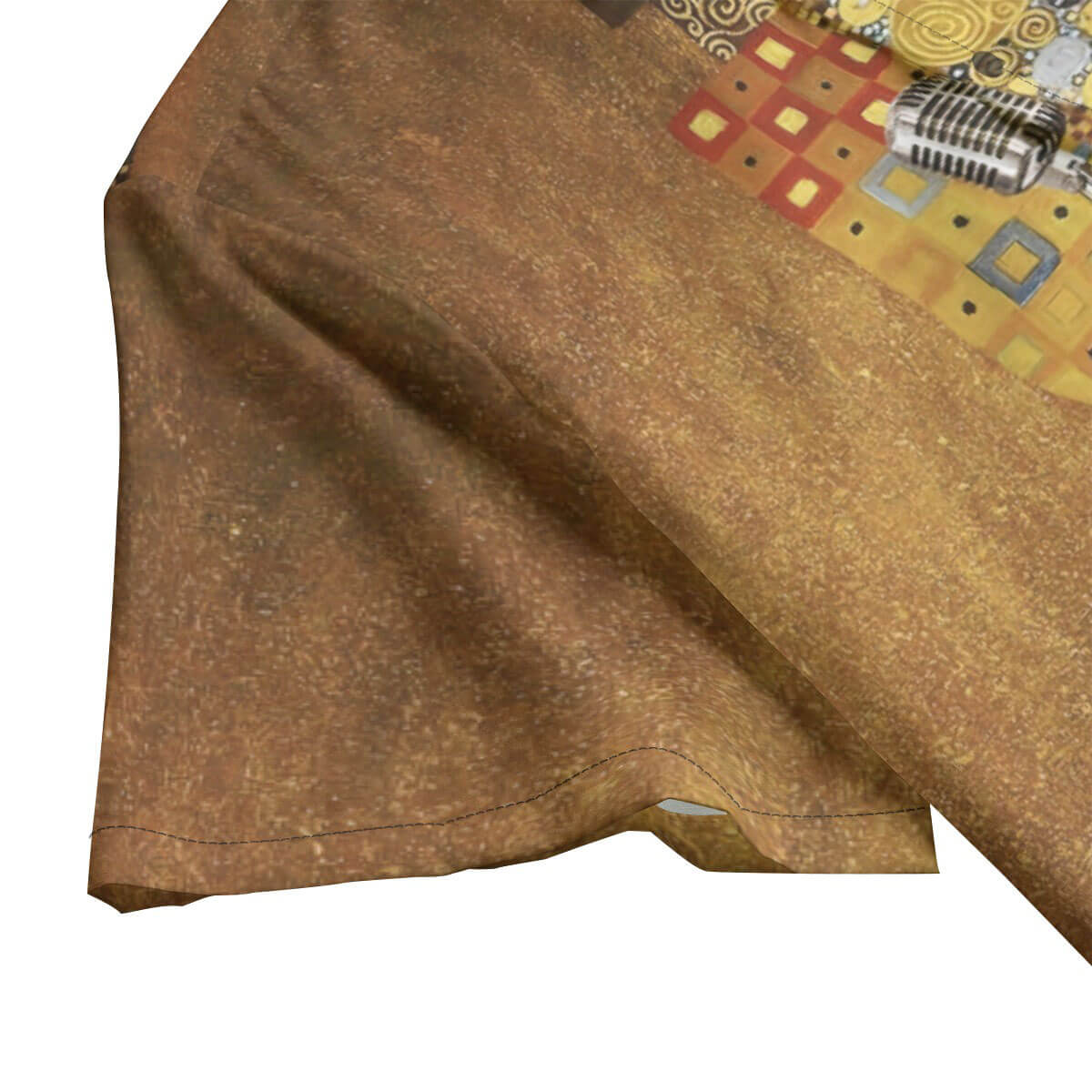 Music history meets art history: Mercury-Klimt mashup on comfortable shirt