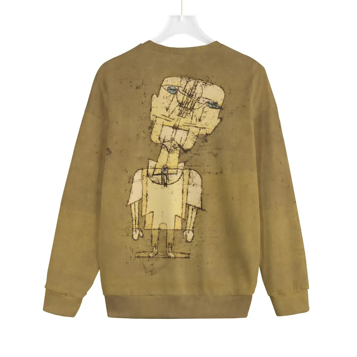 Back view of Ghost of a Genius by Paul Klee Sweater in recycled polyester