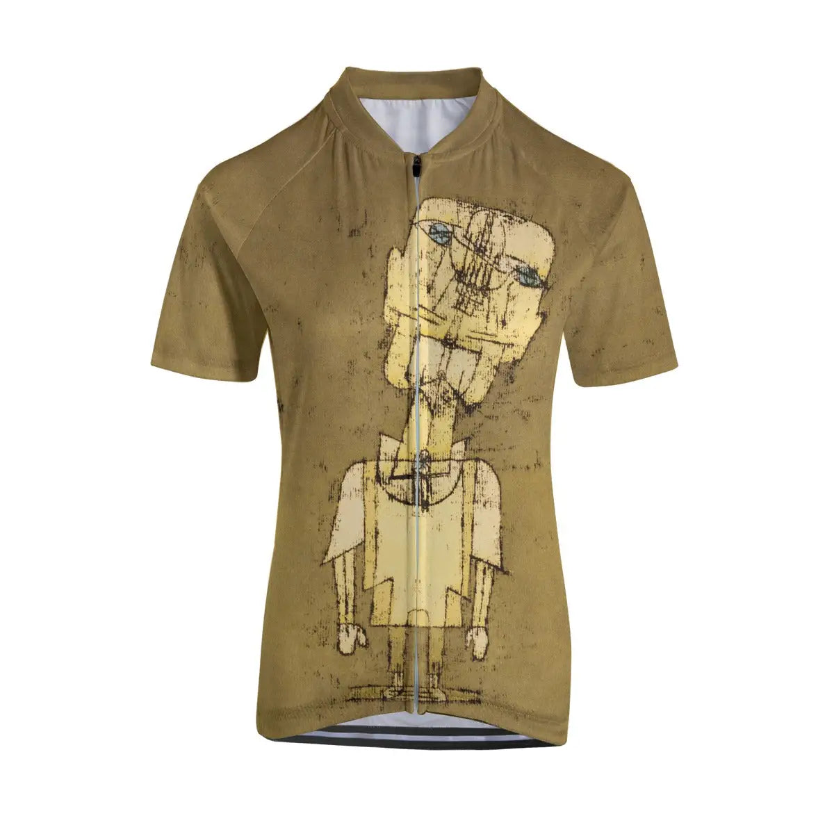 Ghost of a Genius Women's Cycling Jersey | Paul Klee Modernist Art | XS-4XL