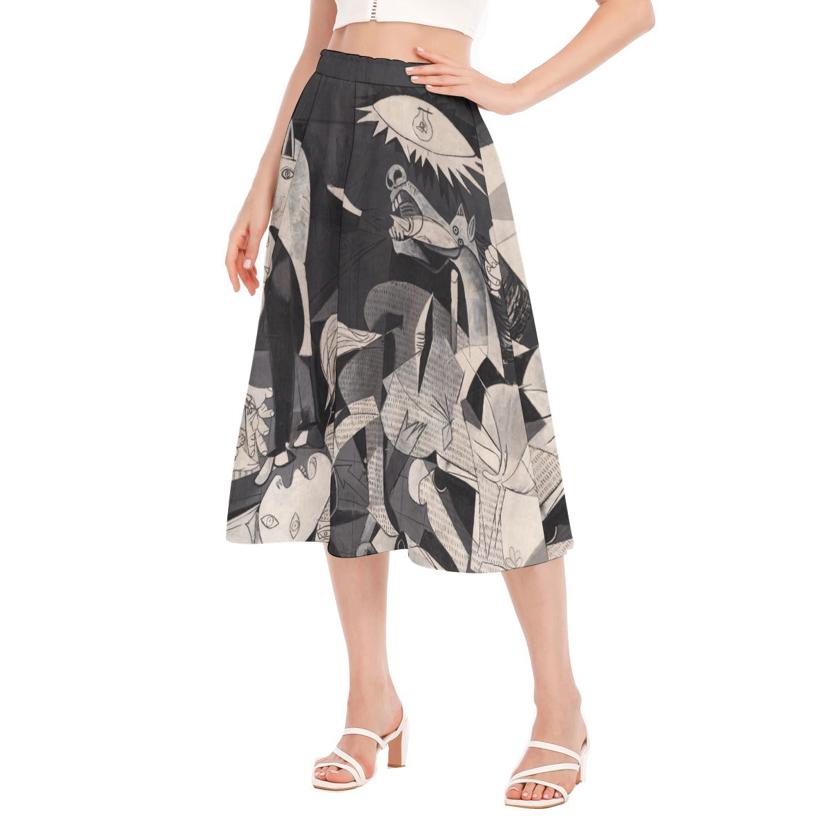 Iconic Guernica Art Print Skirt