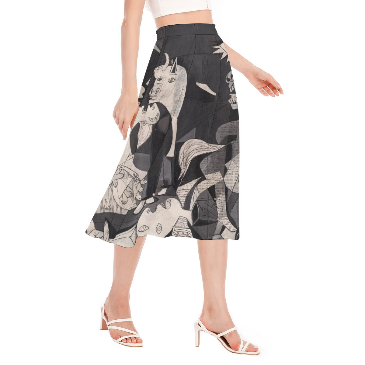 Artistic Chiffon Skirt Reproduction