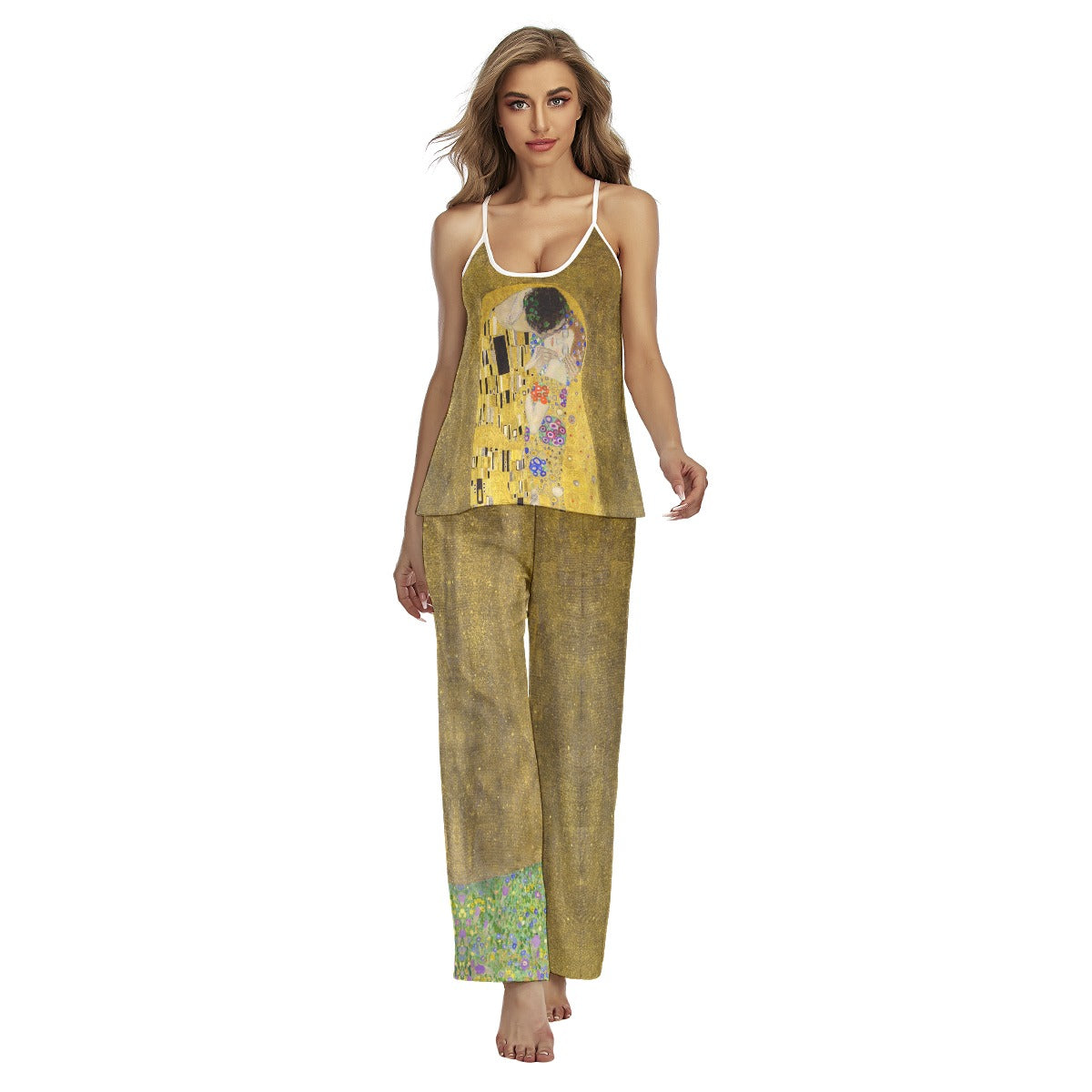 Gustav Klimt The Kiss Pajamas Set