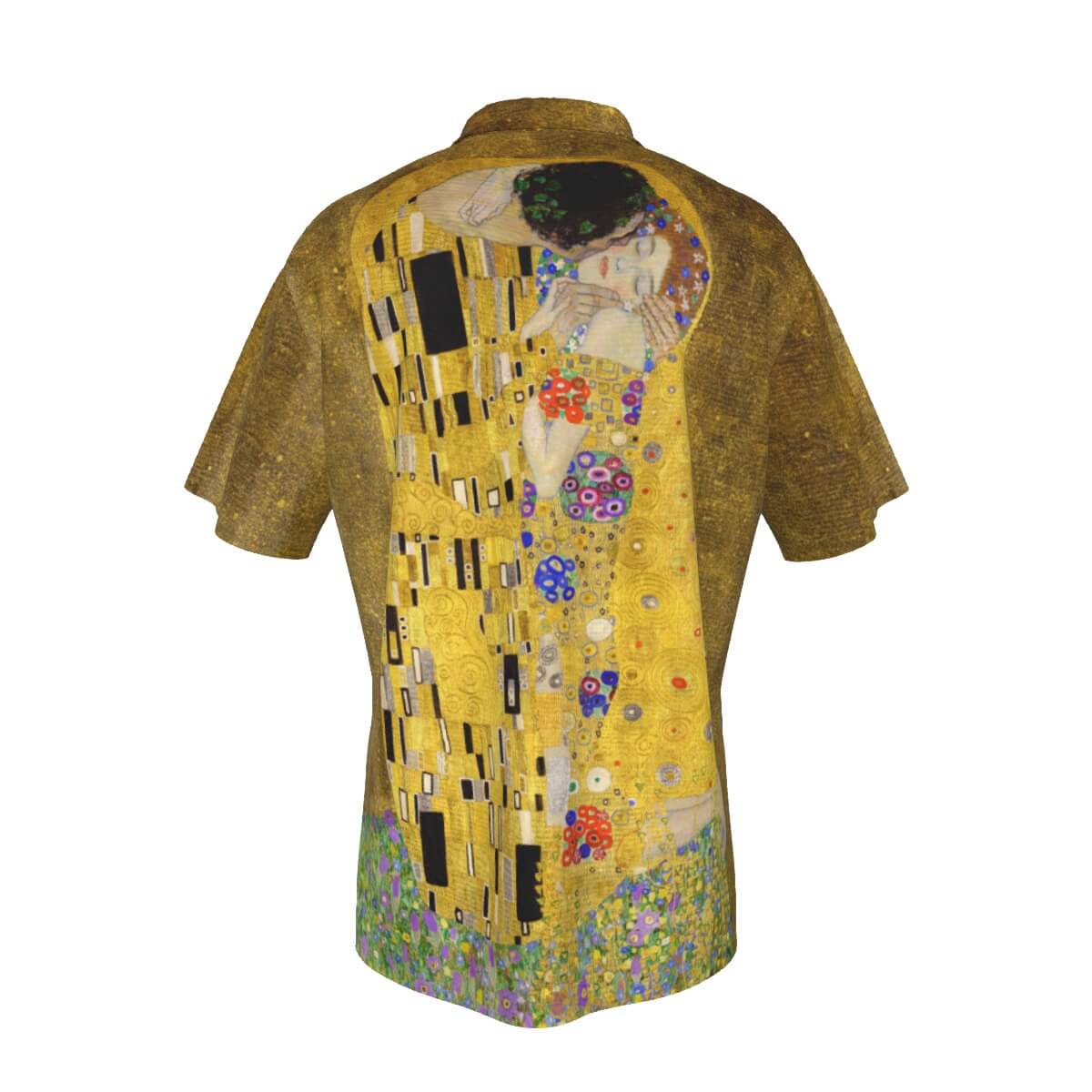 Men's Artistic Button Closure Shirt