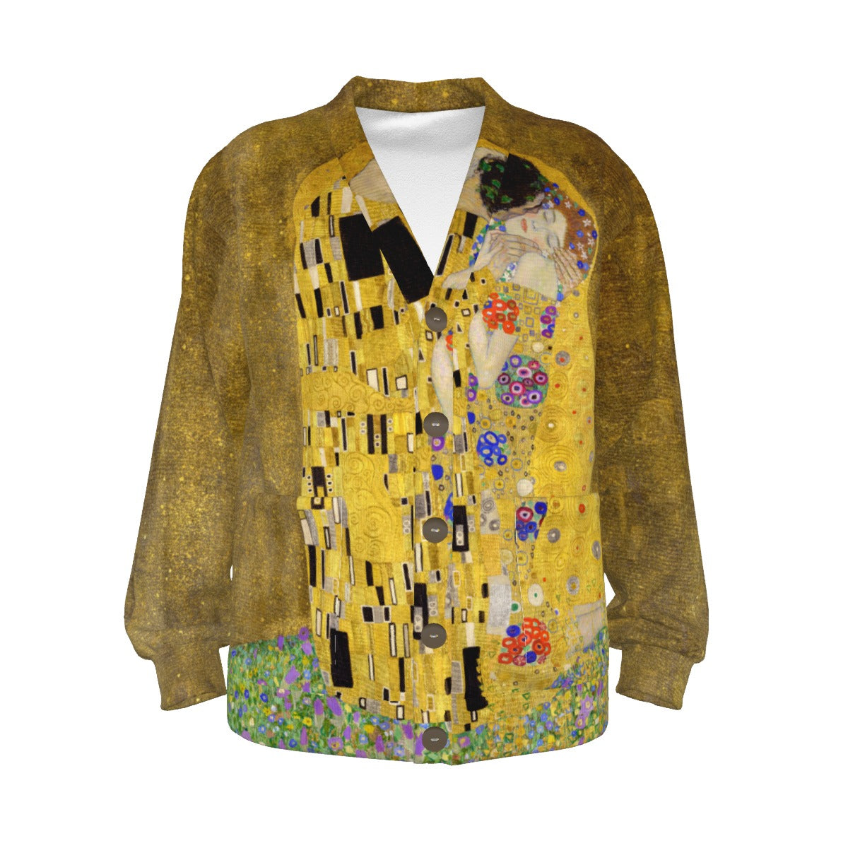 Gustav Klimt The Kiss Cardigan