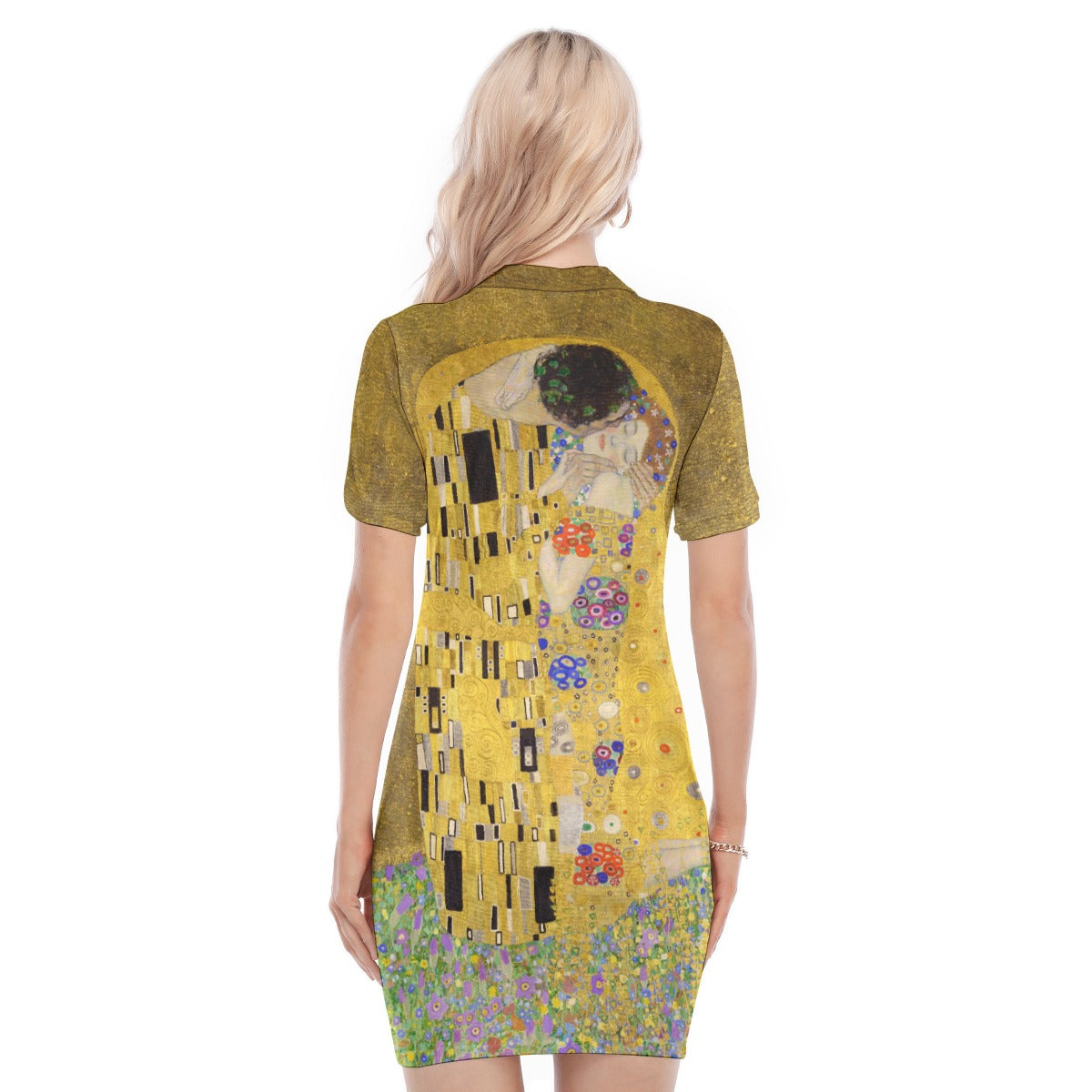 Art Inspired Women's Polo Collar Apparel