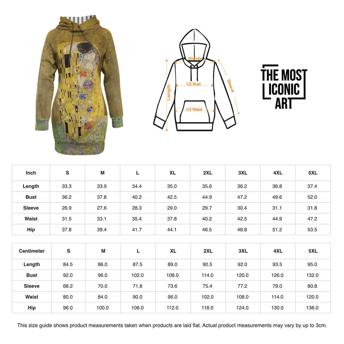 Klimt Inspired Apparel for Women