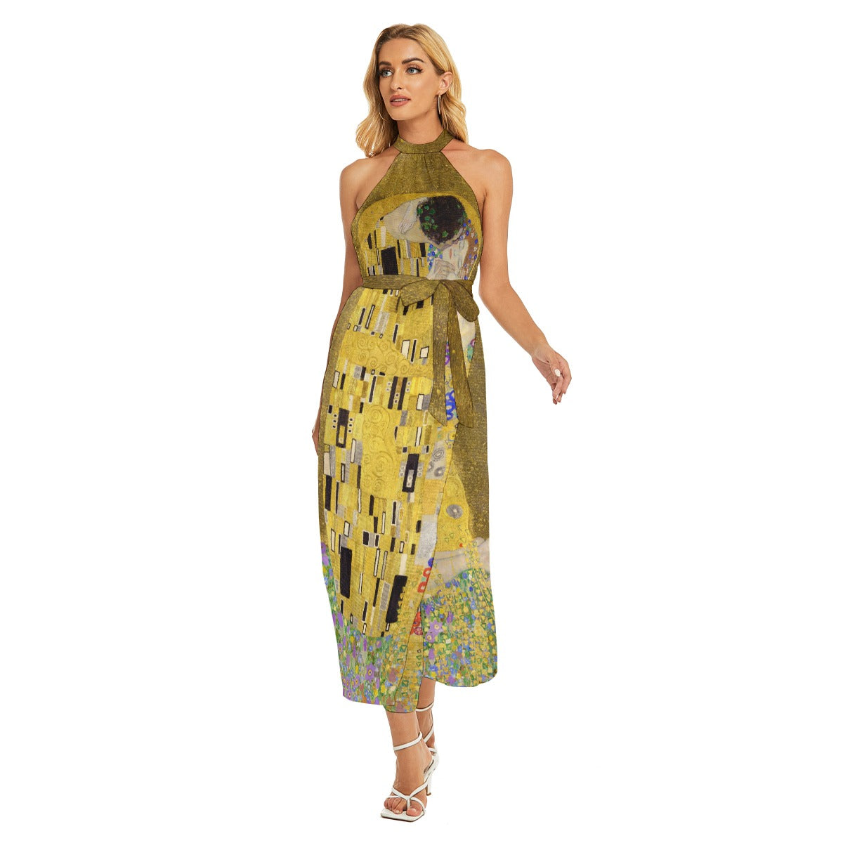 Gustav Klimt The Kiss Wrap Dress