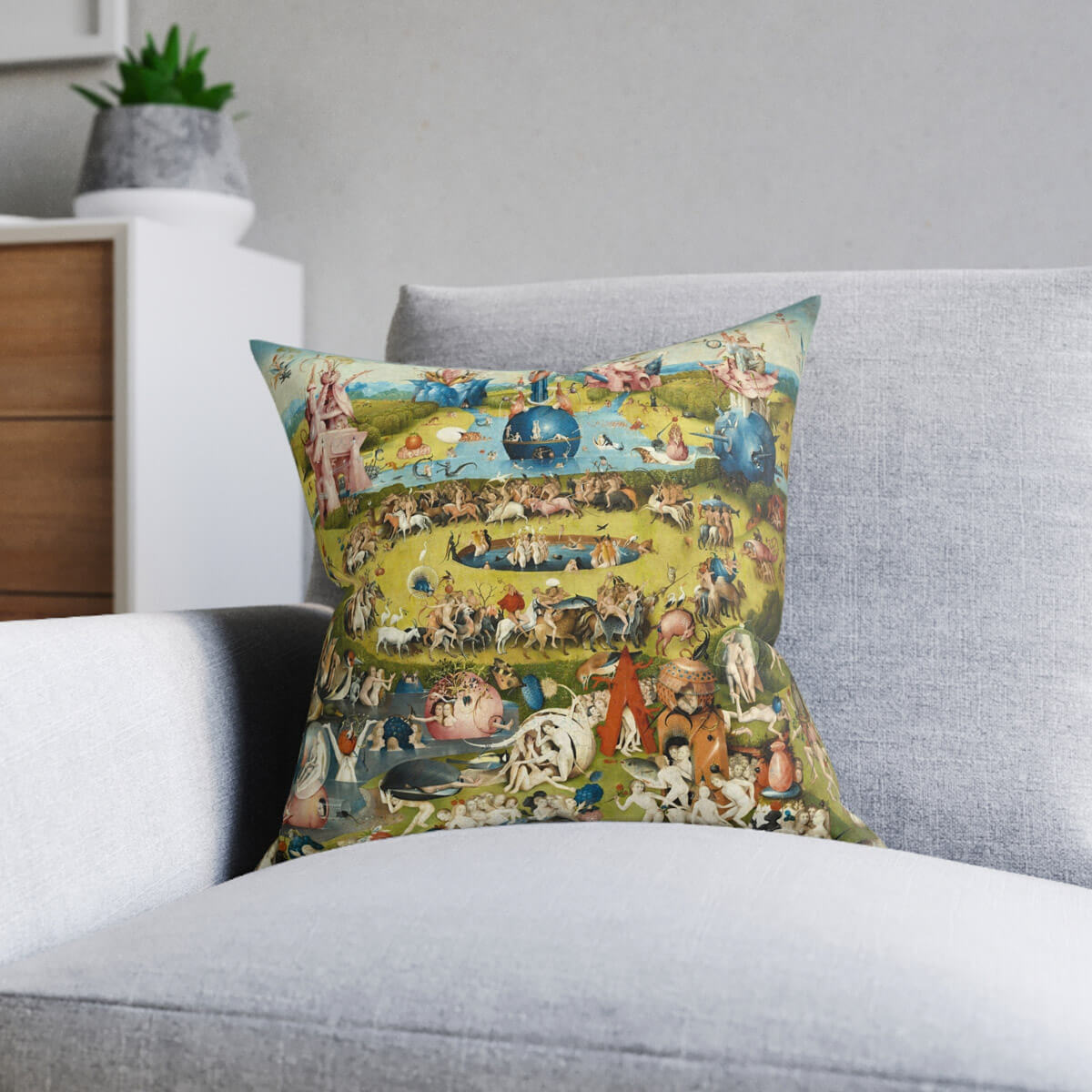 Artistic Throw Cushion