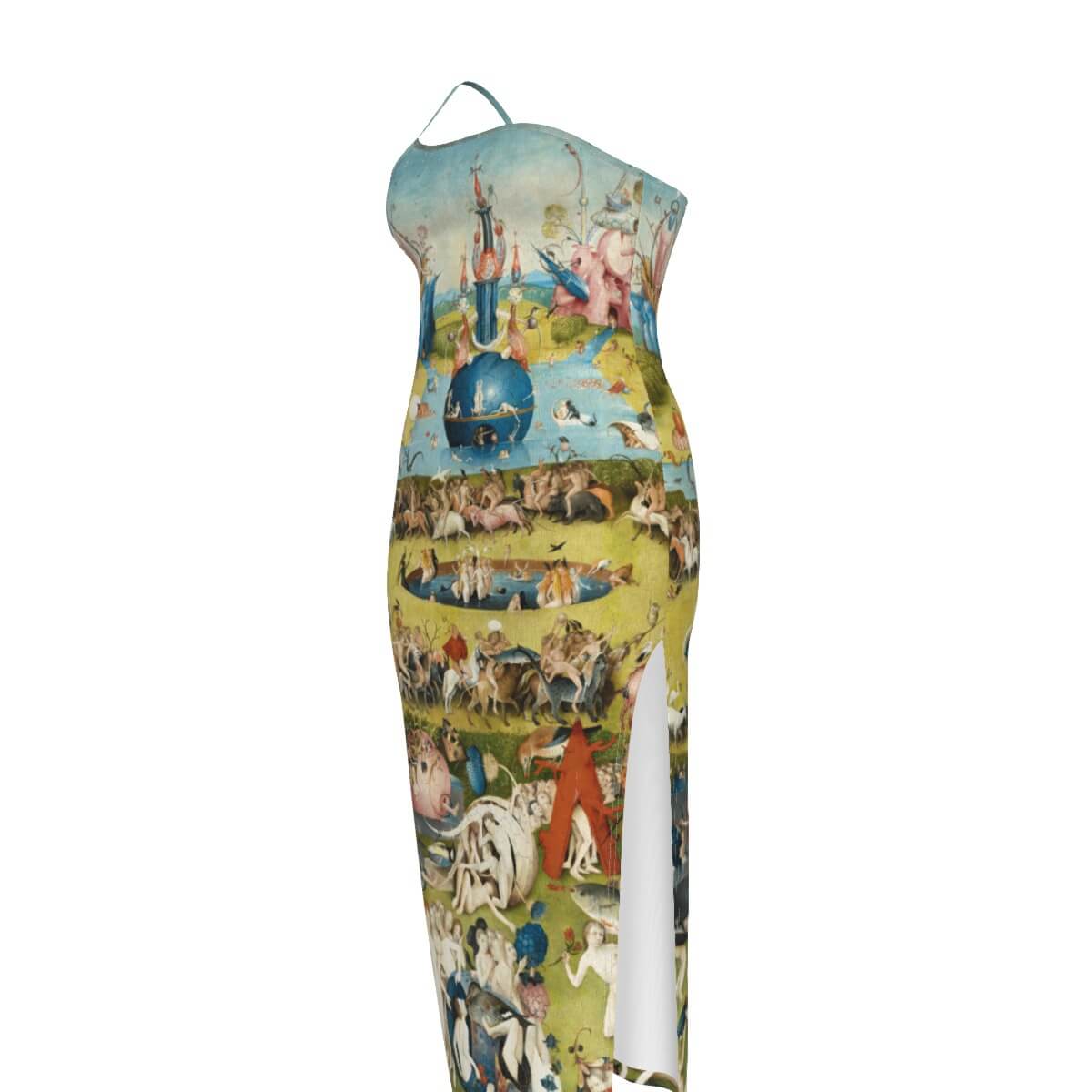 Side Split Artistic Dress