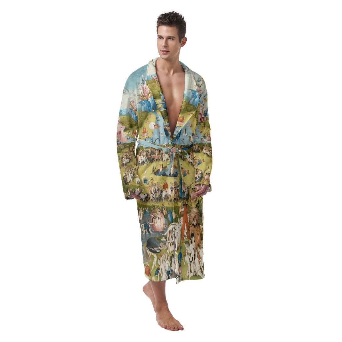 Art-Inspired Lounge Wear - Surreal Art Robe