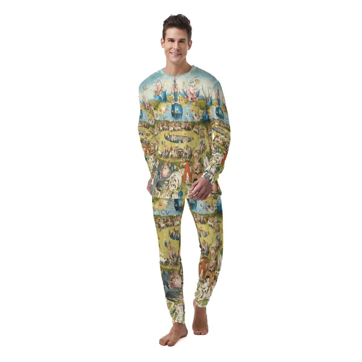 Hieronymus Bosch Men's Pajamas