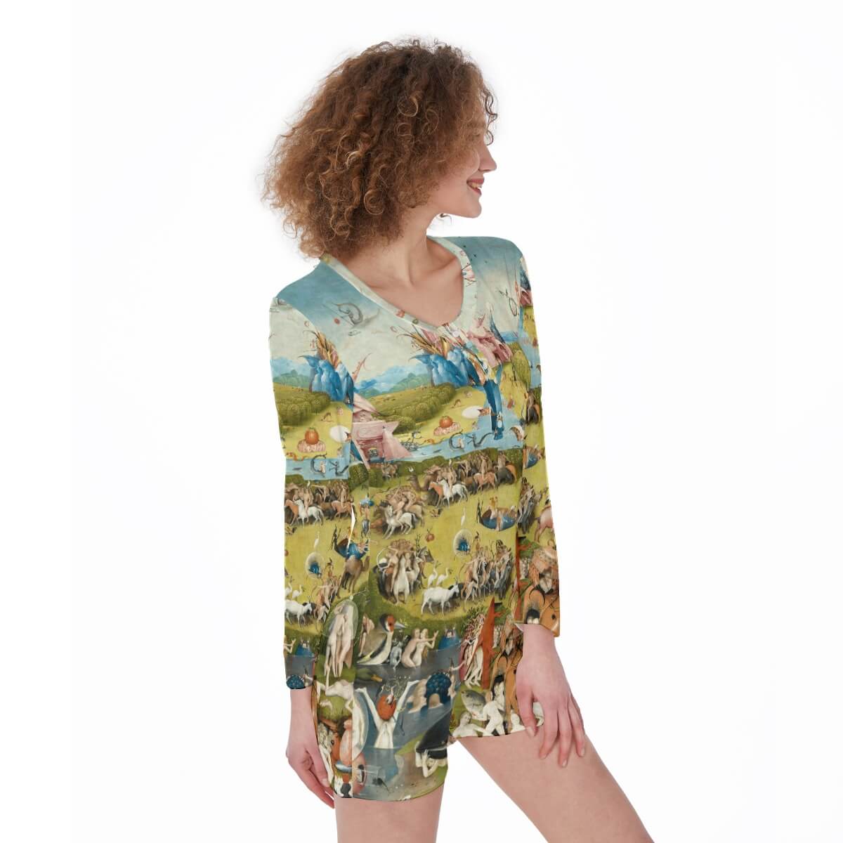 Unique Lounge Wear with Fantasy Art