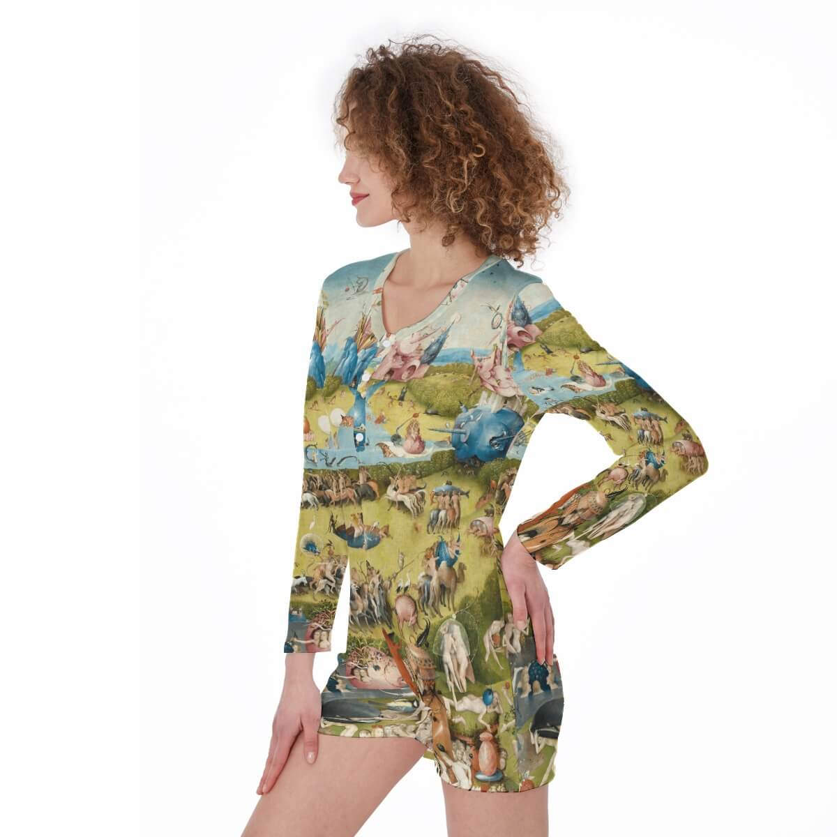 Surreal Art One-Piece Sleepwear