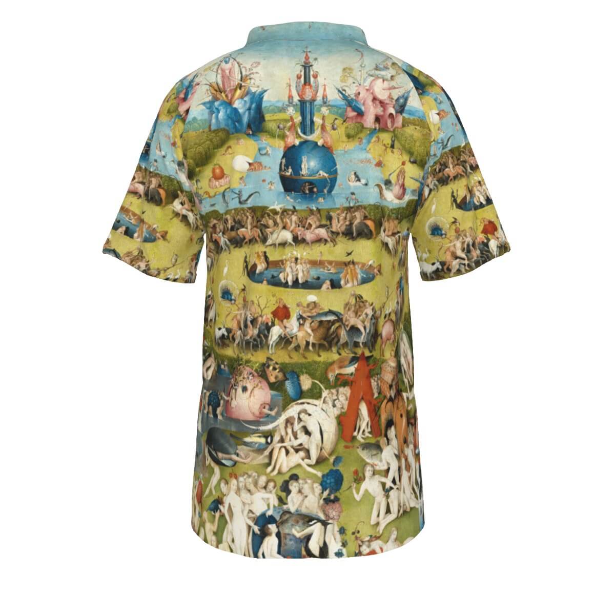 Men's Short Sleeve Apparel with Renaissance Art