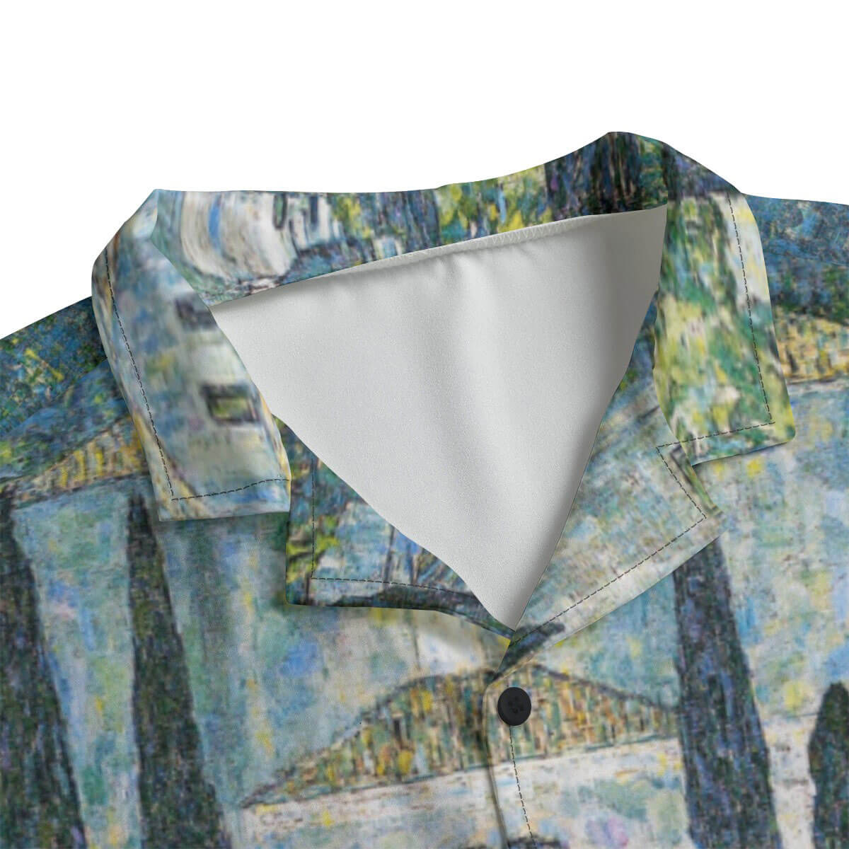 Unique art lover's shirt with Gustav Klimt's Italian scenery painting