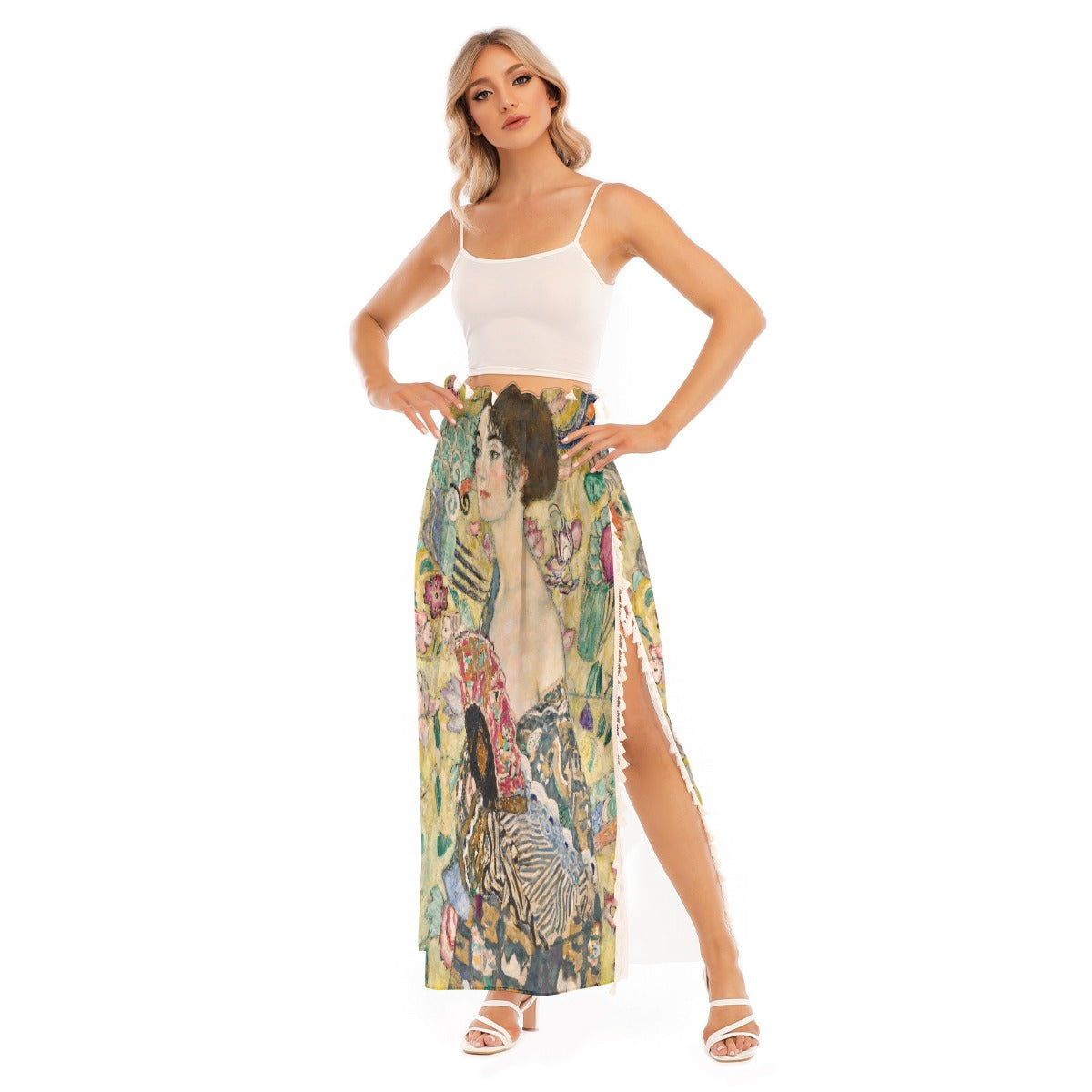 Elegant Wearable Art Skirt