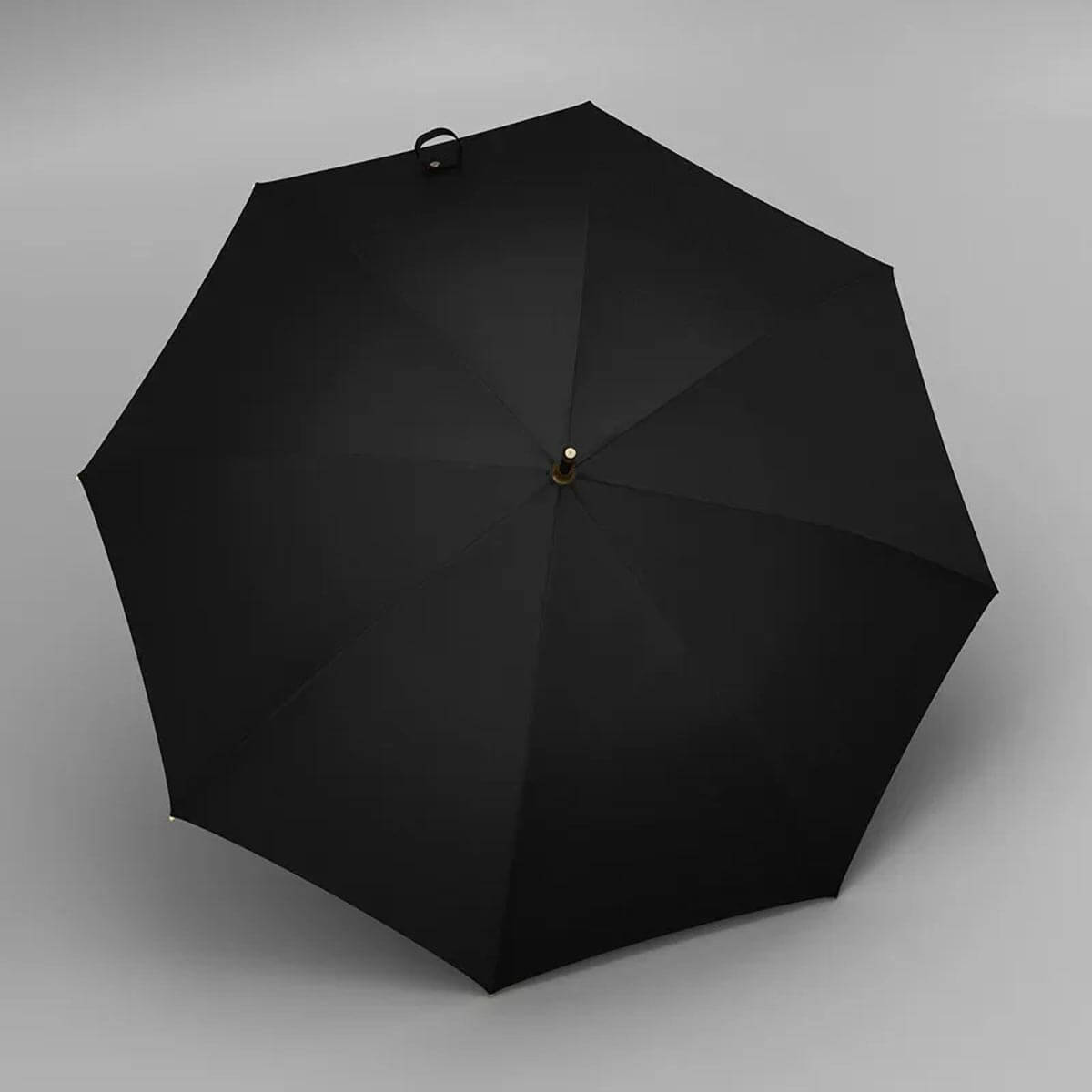 Large 56cm * 24K black umbrella with quick-dry fabric technology