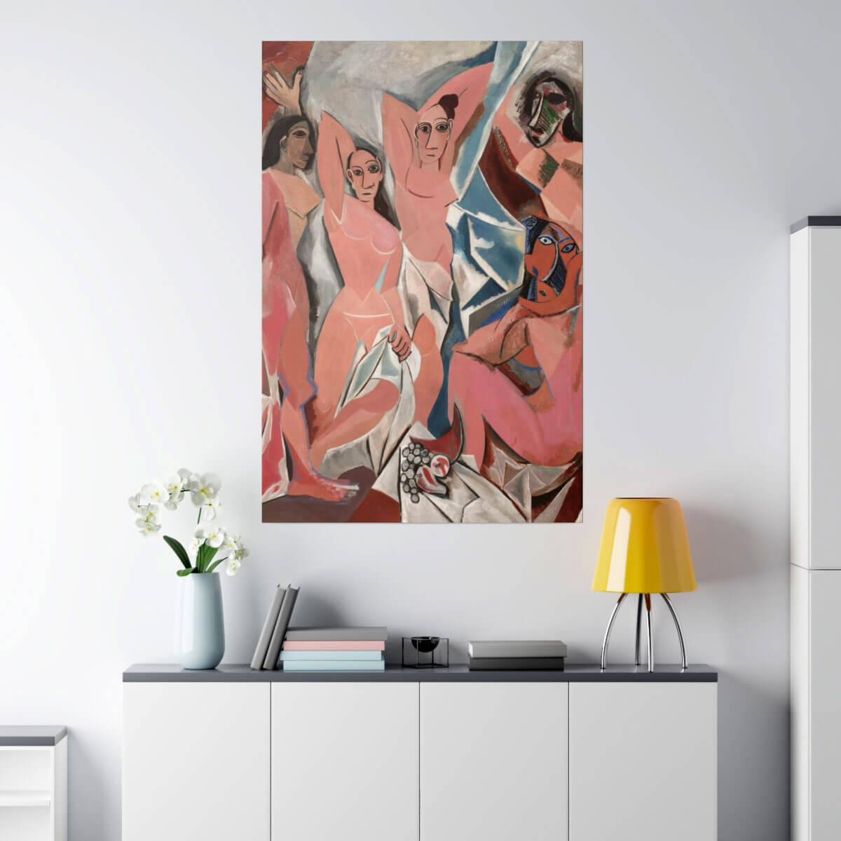 High-quality canvas print of "Les Demoiselles d'Avignon"