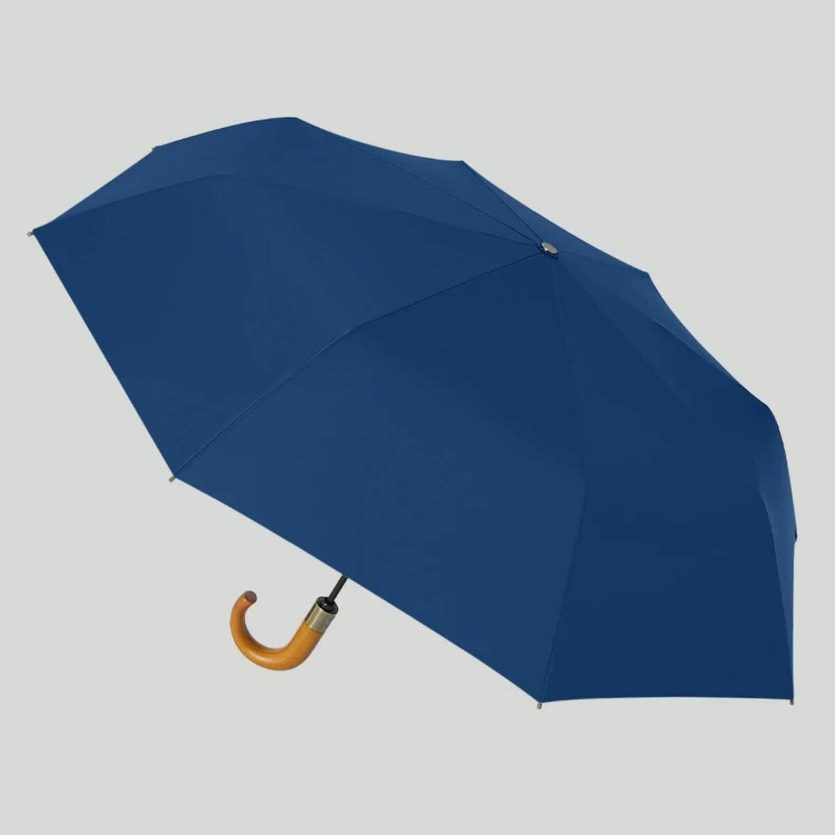 Luxury Strong Automatic Foldable Umbrella collection in black, blue, green, khaki, and gray