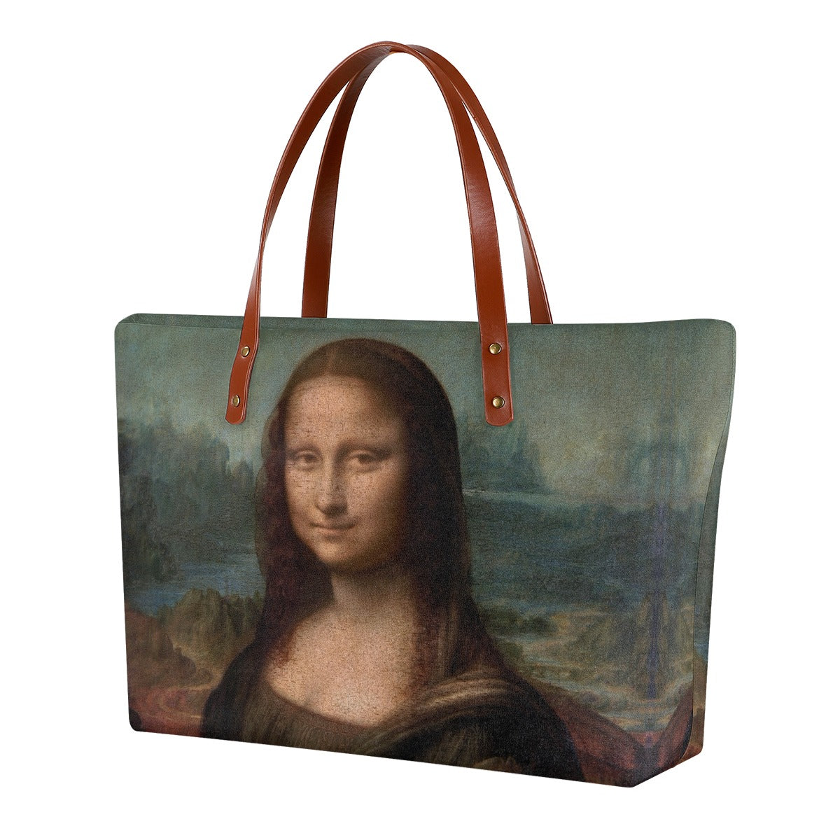 Scenic Photo high quality Art Tote ∙ Custom Made from Photo ∙ Vacation Art Bag ∙ Scenic Art ∙ Mona Lisa ∙ Photo Illustrated Tote ∙ Art Illustrated Bag