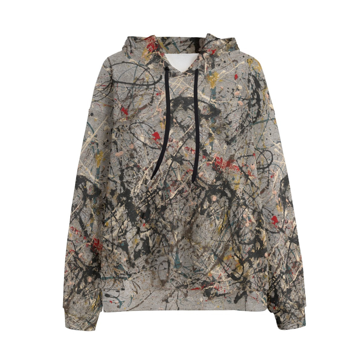 Number 18 by Jackson Pollock Hoodie - Abstract expressionism wearable art