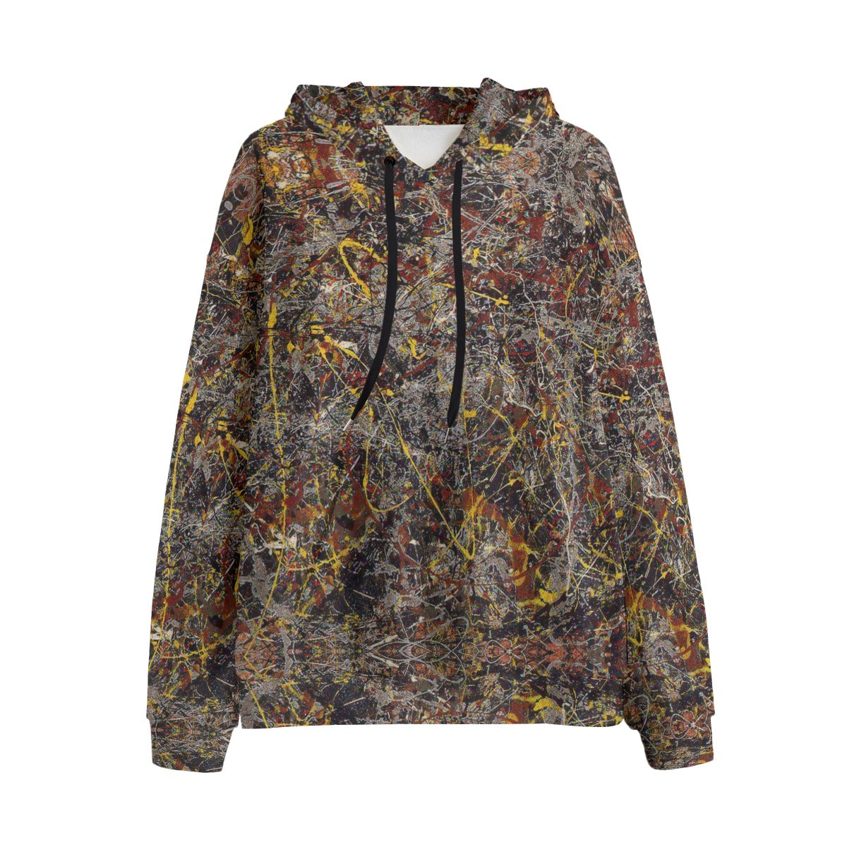 Number 5 by Jackson Pollock Hoodie featuring abstract expressionist design