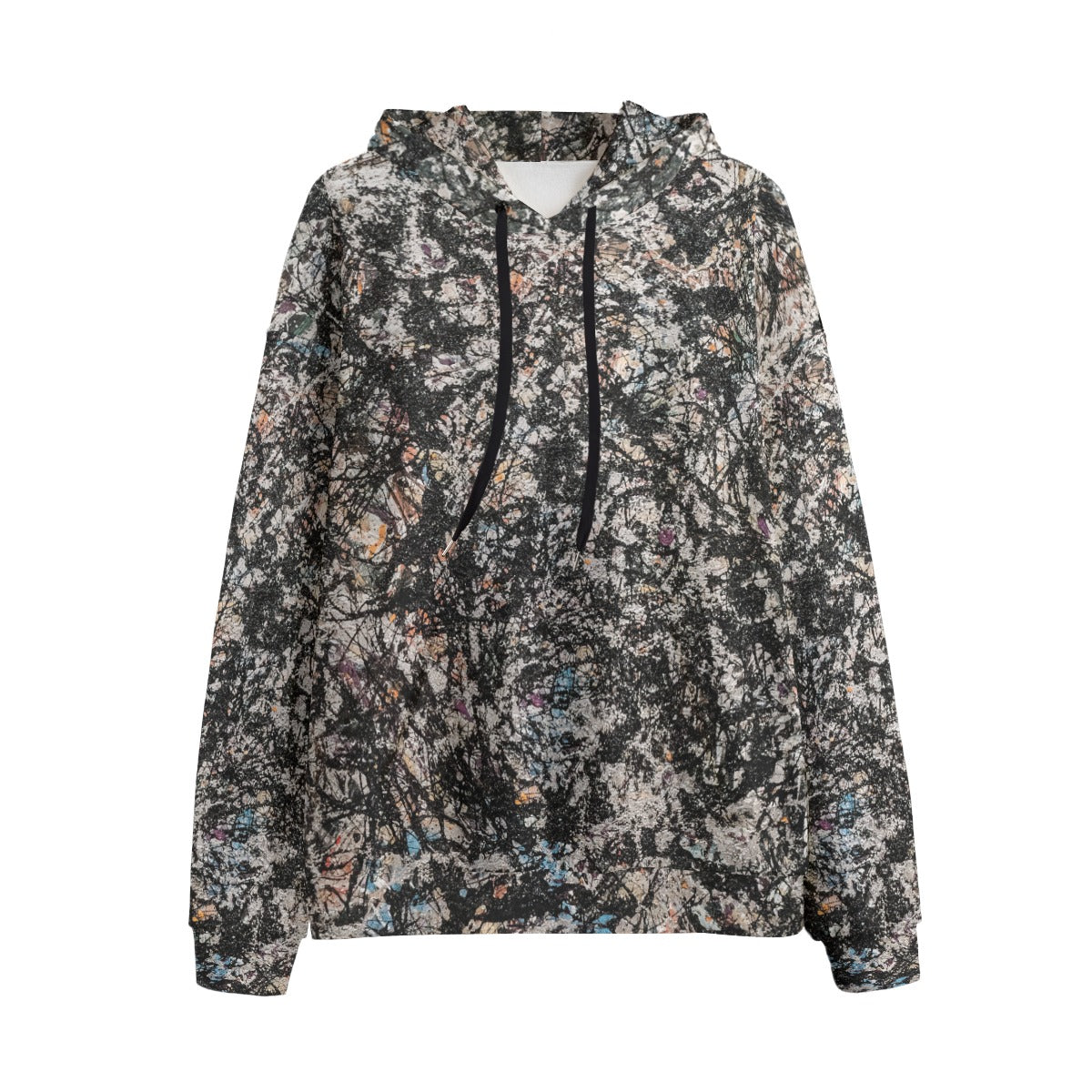 Sea Change by Jackson Pollock Hoodie - premium fleece with abstract expressionist art print