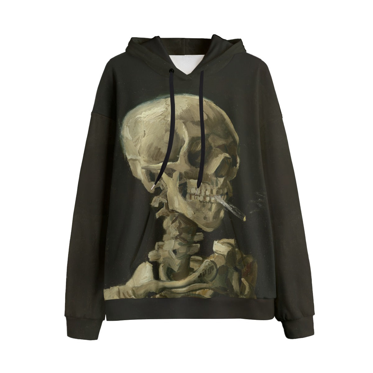 Skull of a Skeleton by Van Gogh Hoodie